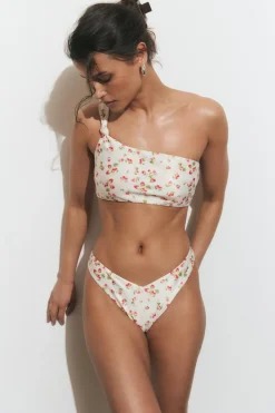 One shoulder bikini top