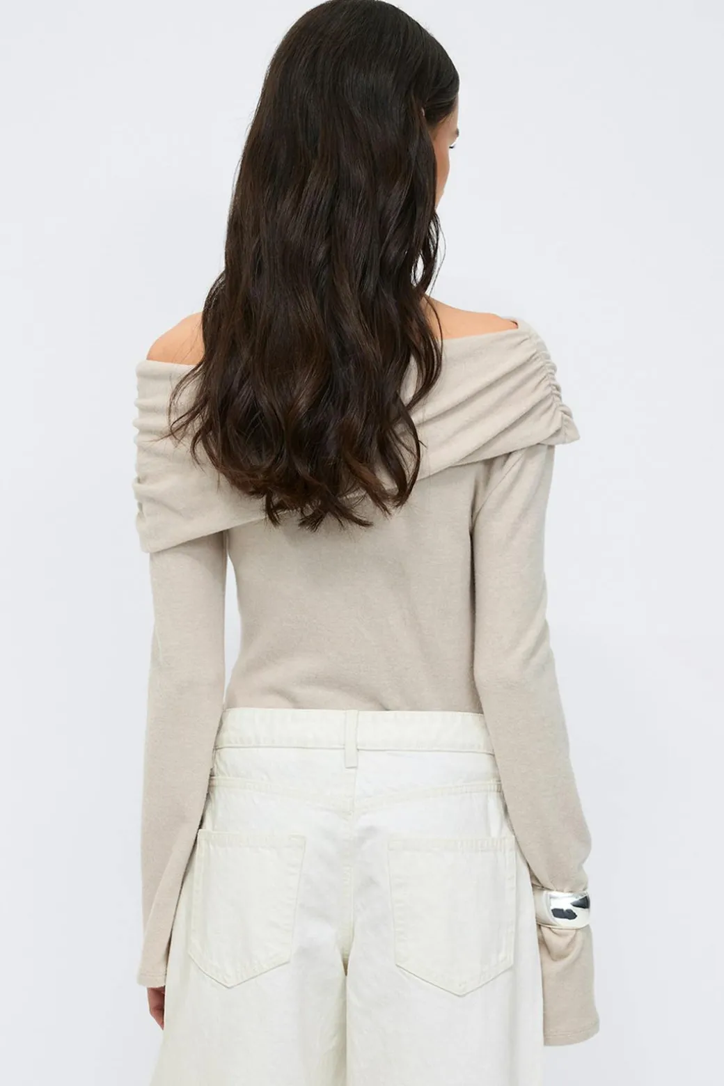 One shoulder top
