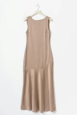 Open back rhinestone dress