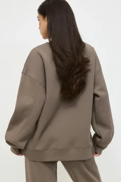 Oversized crew neck sweater