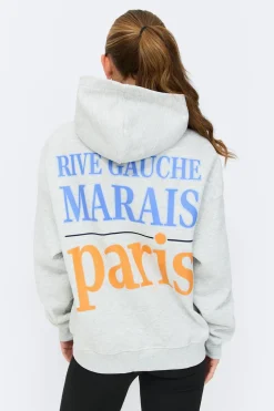 Oversized print hoodie