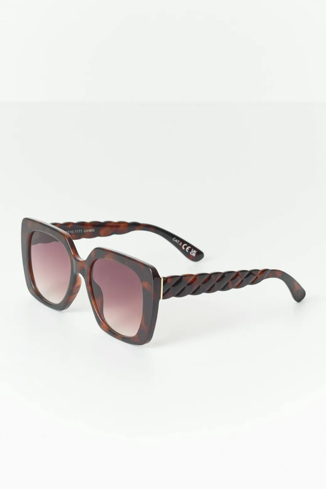 Oversized square sunglasses