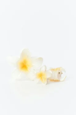 3-pack flower hair clip