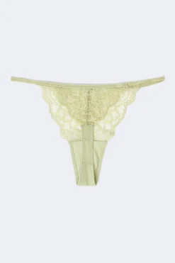 3-pack lace thong