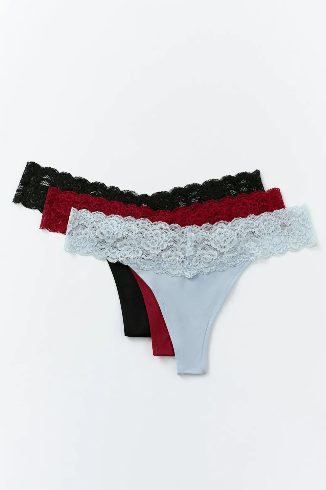 3-pack soft micro thong