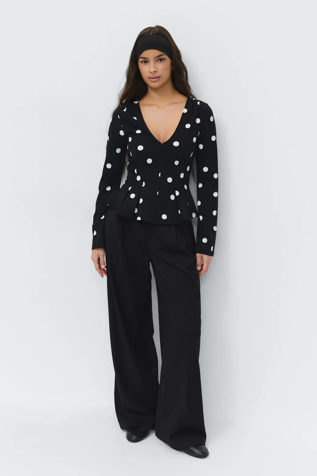 Peplum top