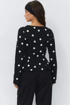 Peplum top