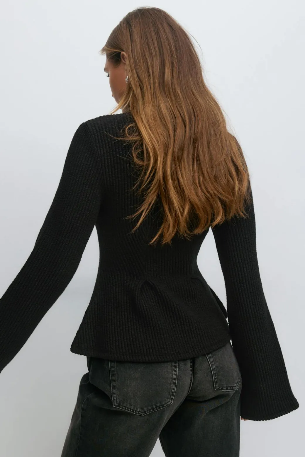 Peplum top