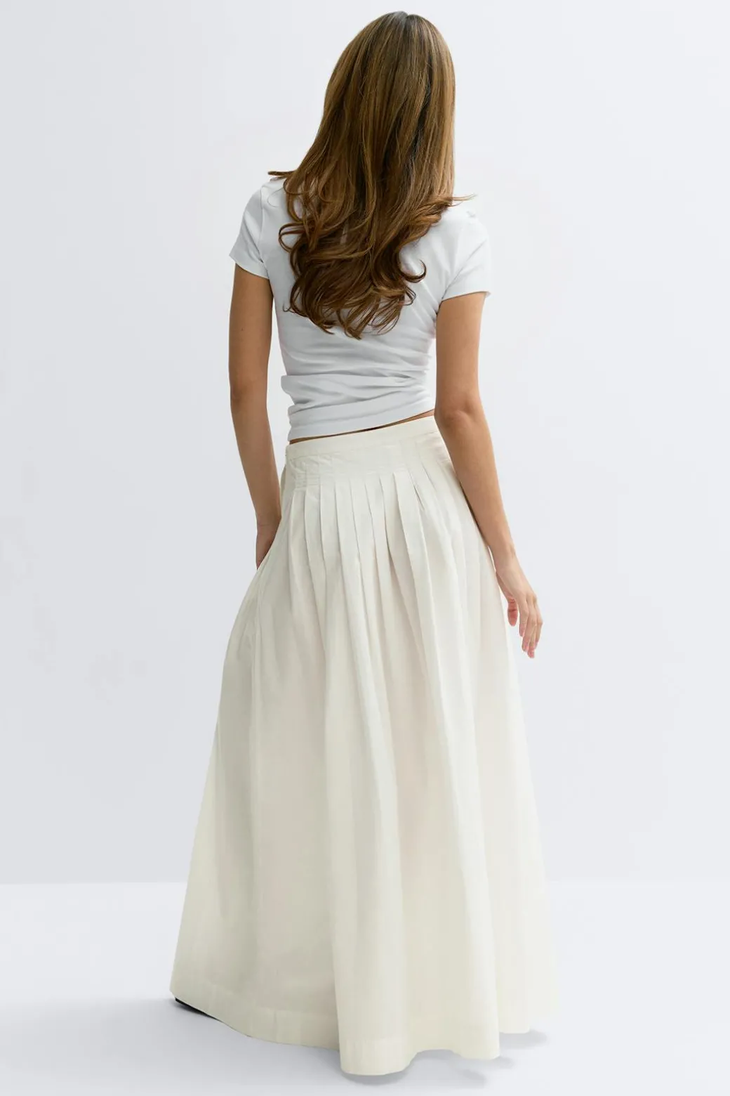 Pleated skirt