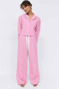 Poplin pyjamas trousers