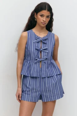 Poplin shorts