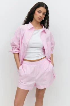 Poplin shorts