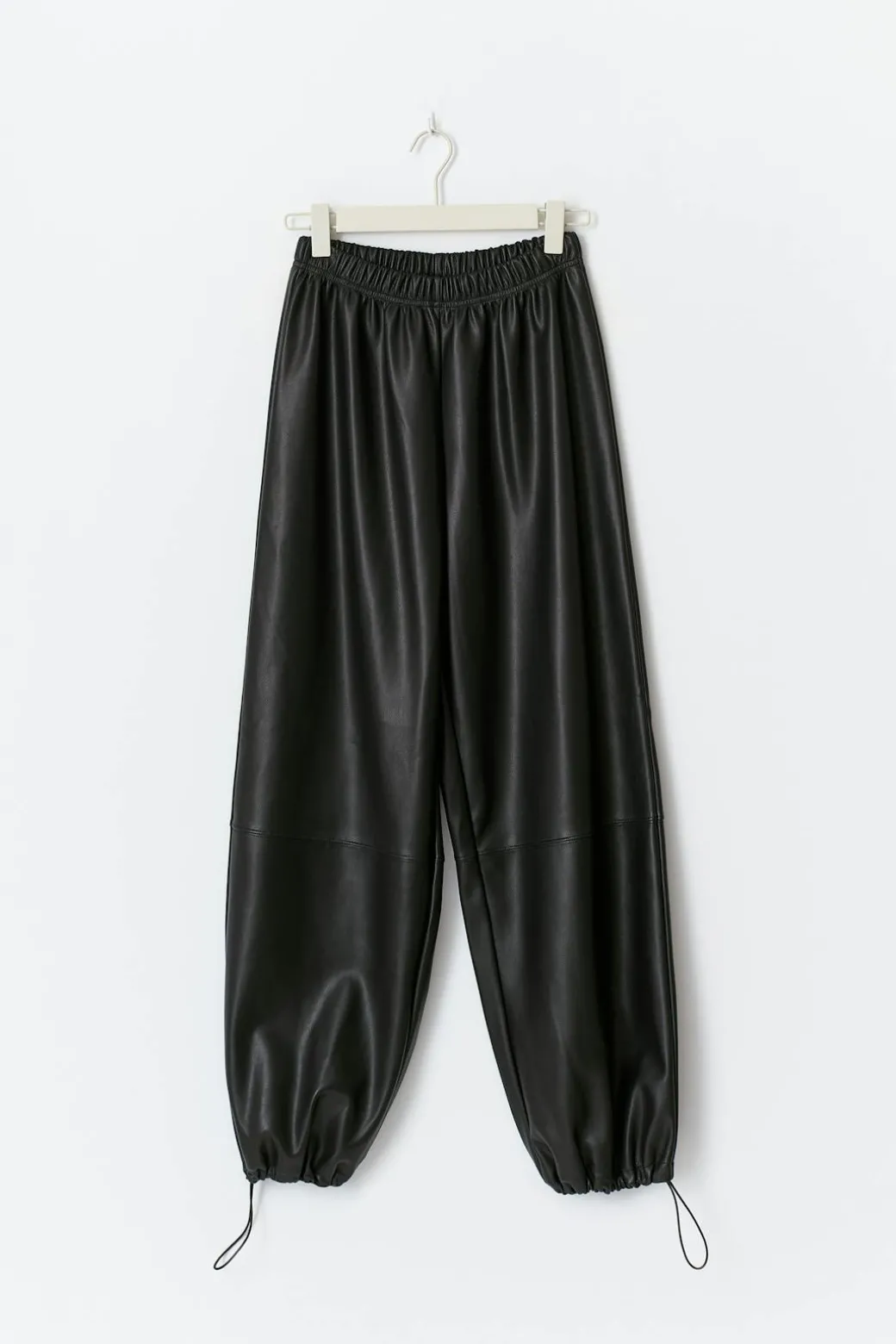 Pu balloon trousers
