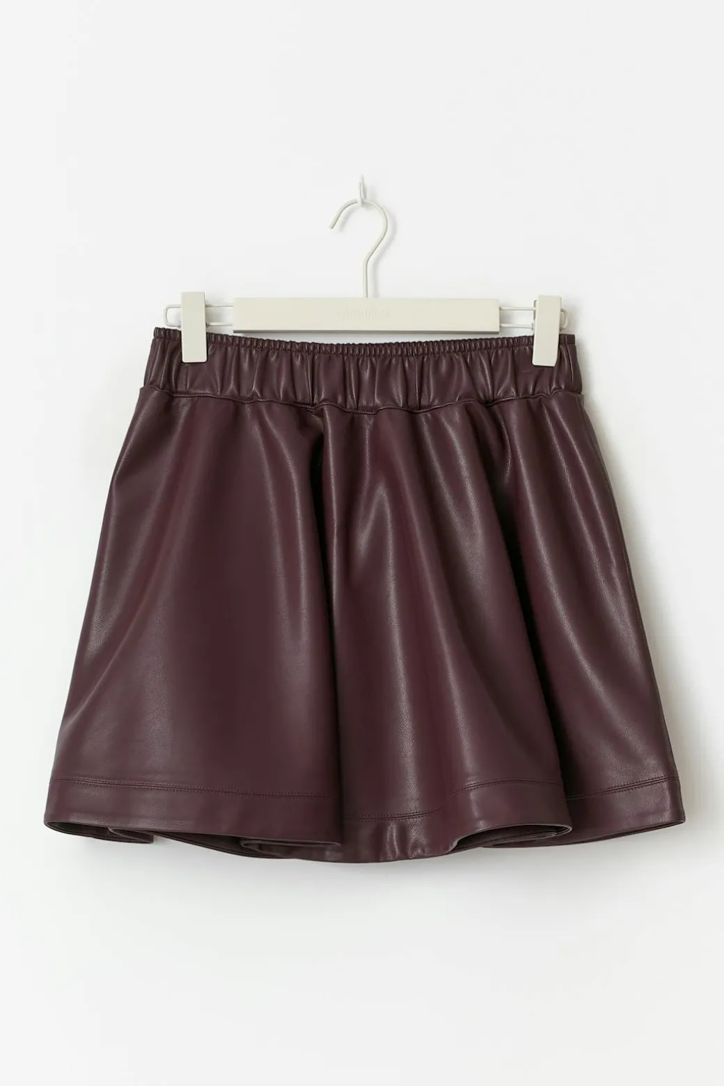 Pu mini skirt