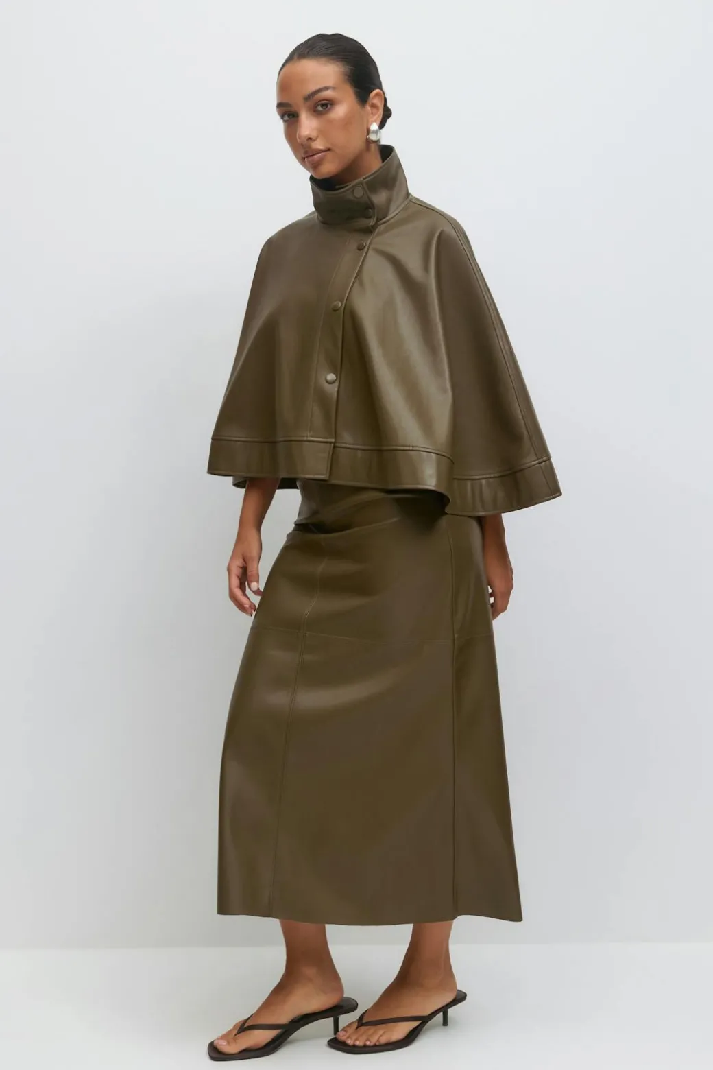 Pu skirt