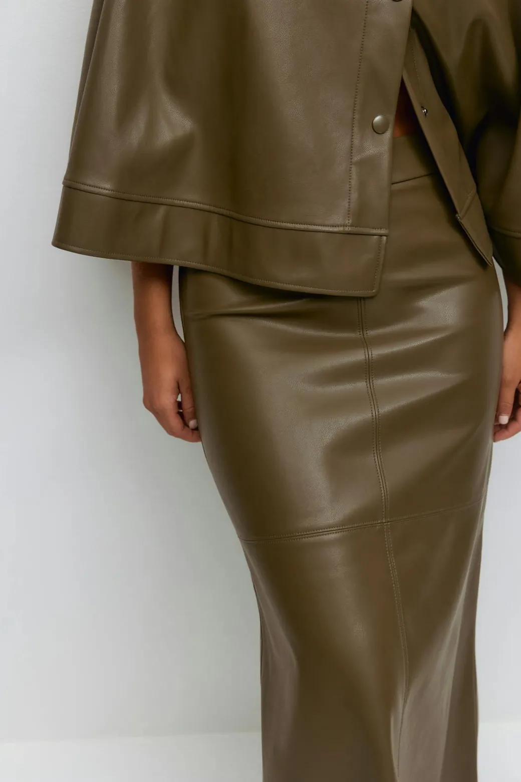 Pu skirt