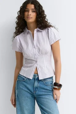 Puff sleeve shirt