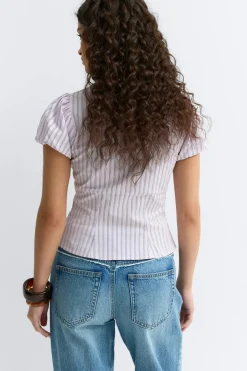 Puff sleeve shirt