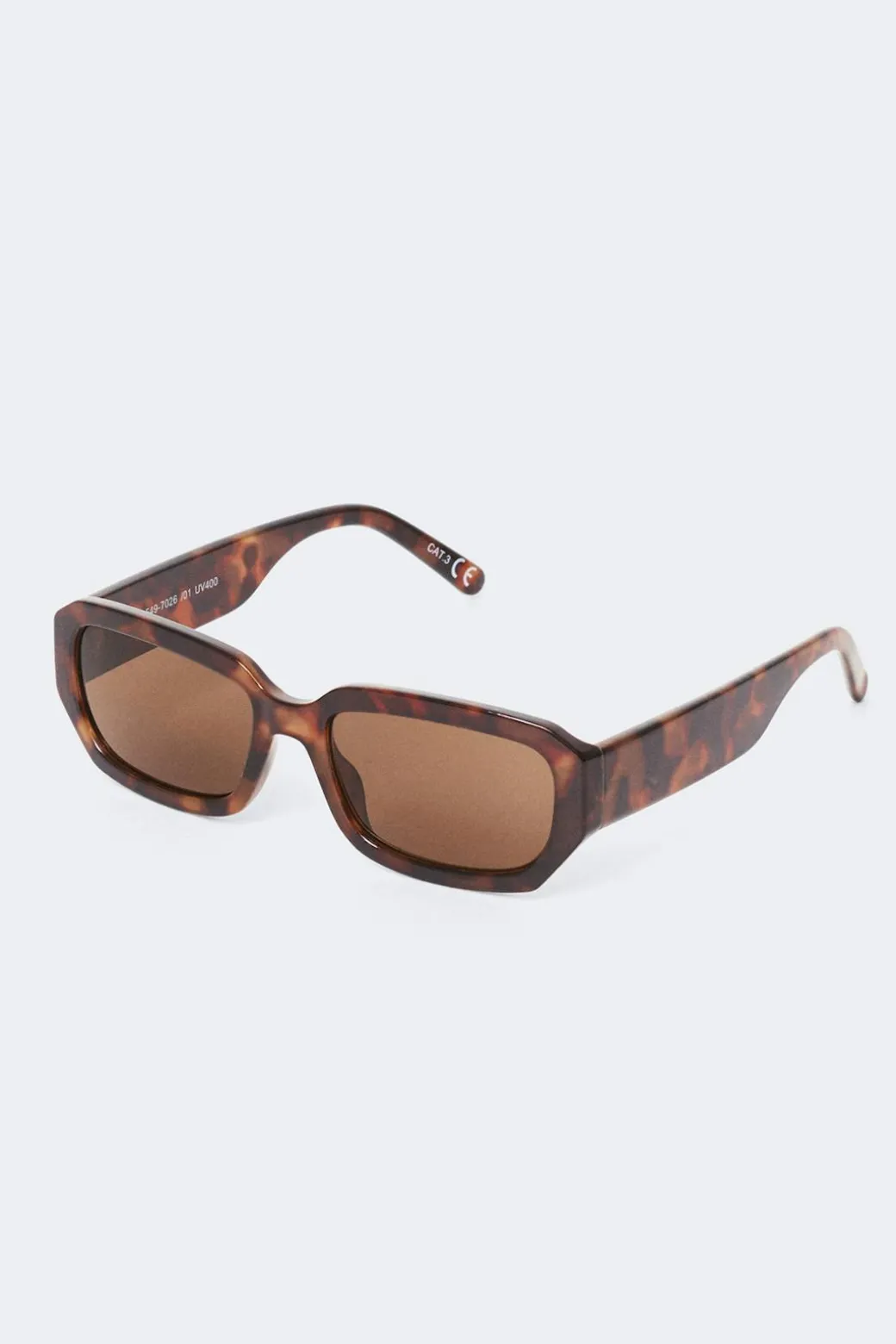 Rectangular sunglasses