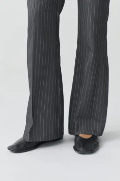 Relaxed bootcut trousers