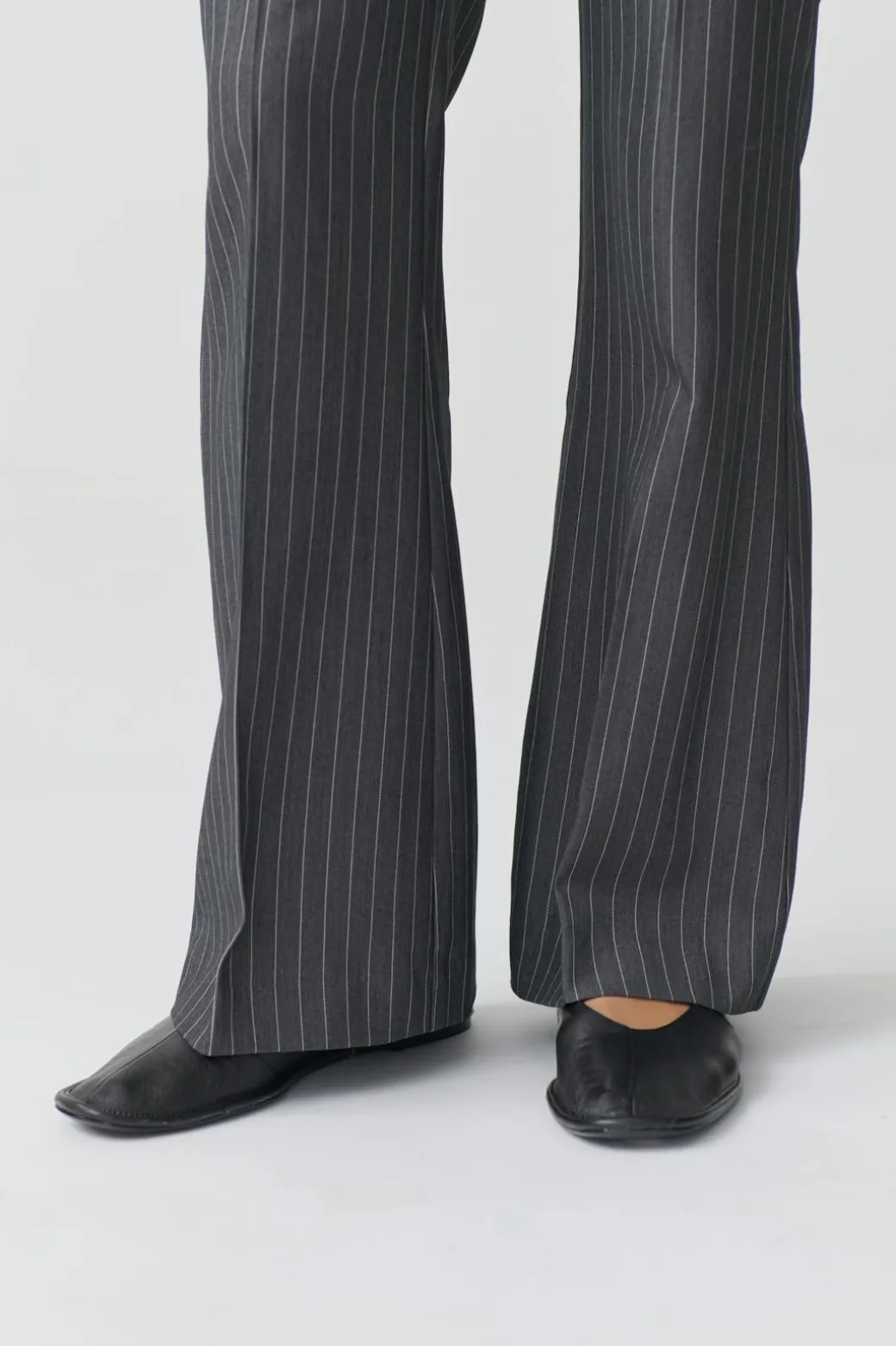 Relaxed bootcut trousers