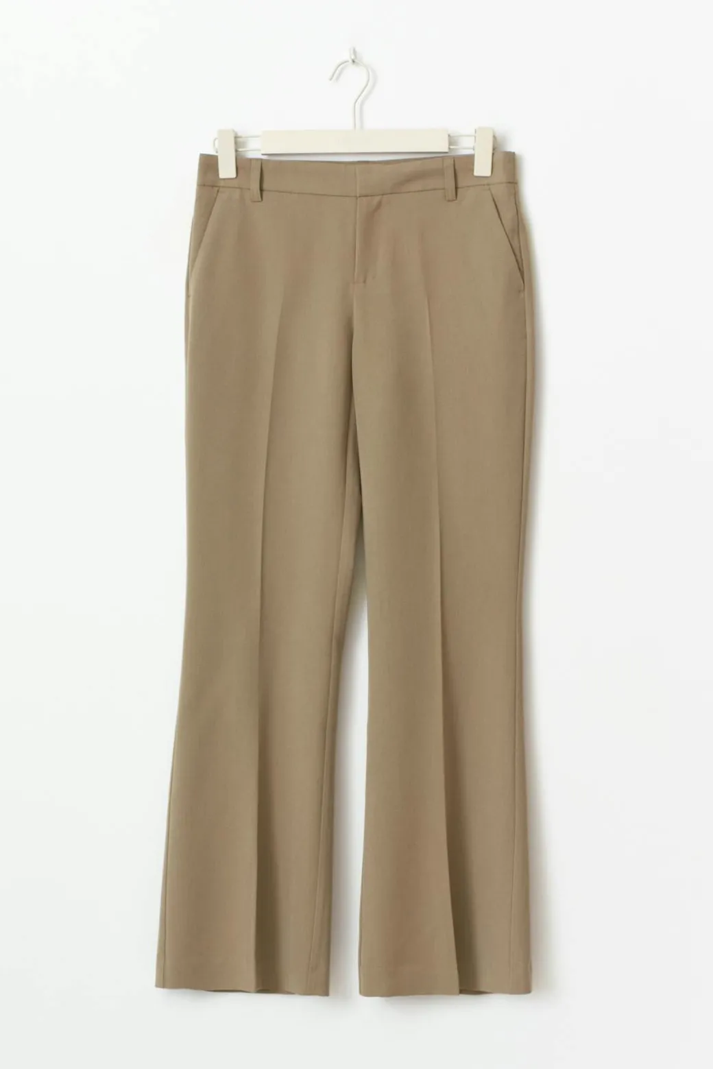 Relaxed bootcut trousers