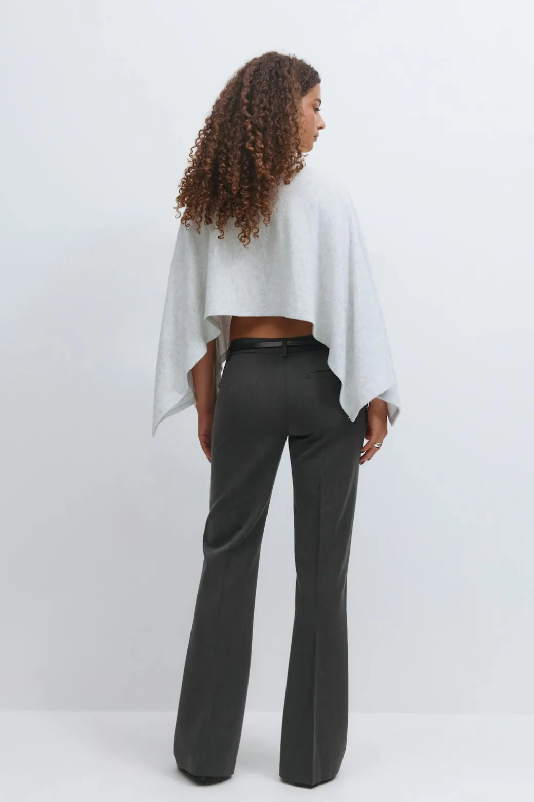 Relaxed bootcut trousers
