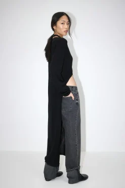 Remade fold up jeans