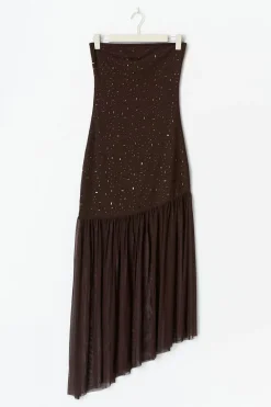 Rhinestone maxi dress