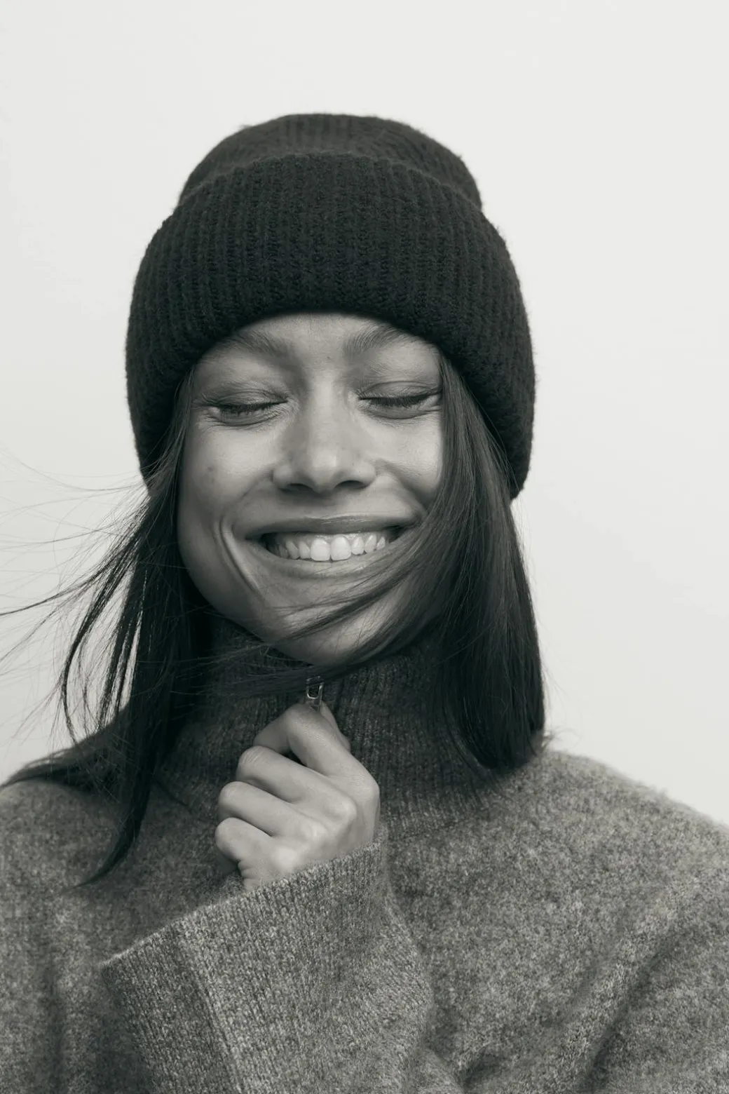 Rib beanie