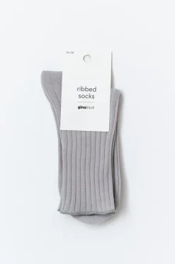 Ribbed socks