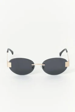 Rimless sunglasses