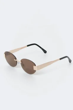 Rimless sunglasses