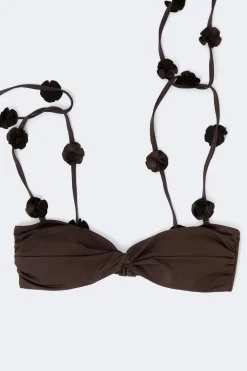 Rose strap bandeau