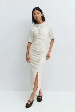 Ruched tee dress