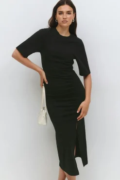 Ruched tee dress