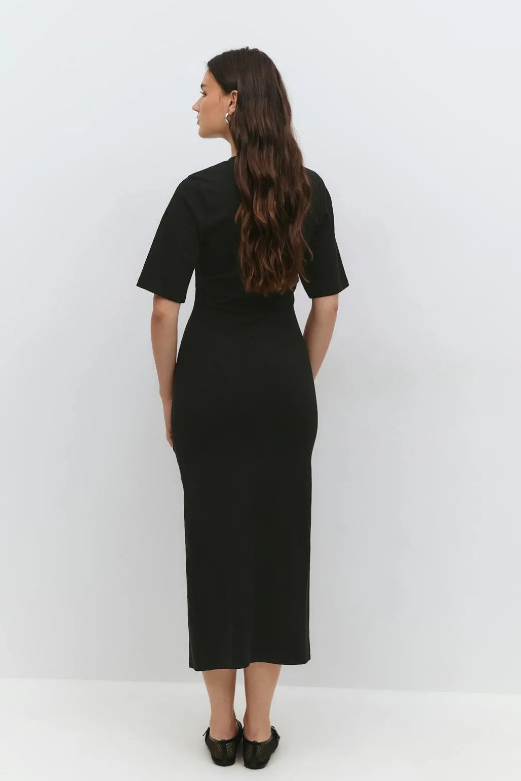 Ruched tee dress