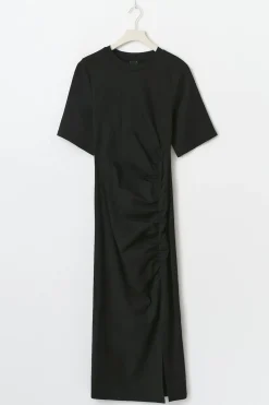 Ruched tee dress