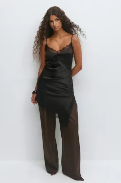 Satin dress