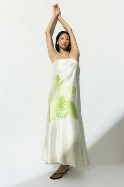 Satin dress