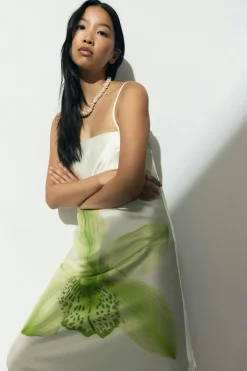 Satin dress
