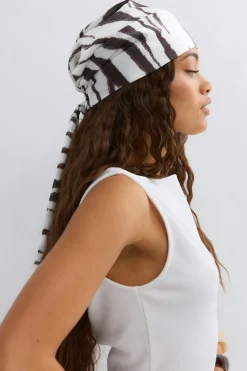 Satin head scarf