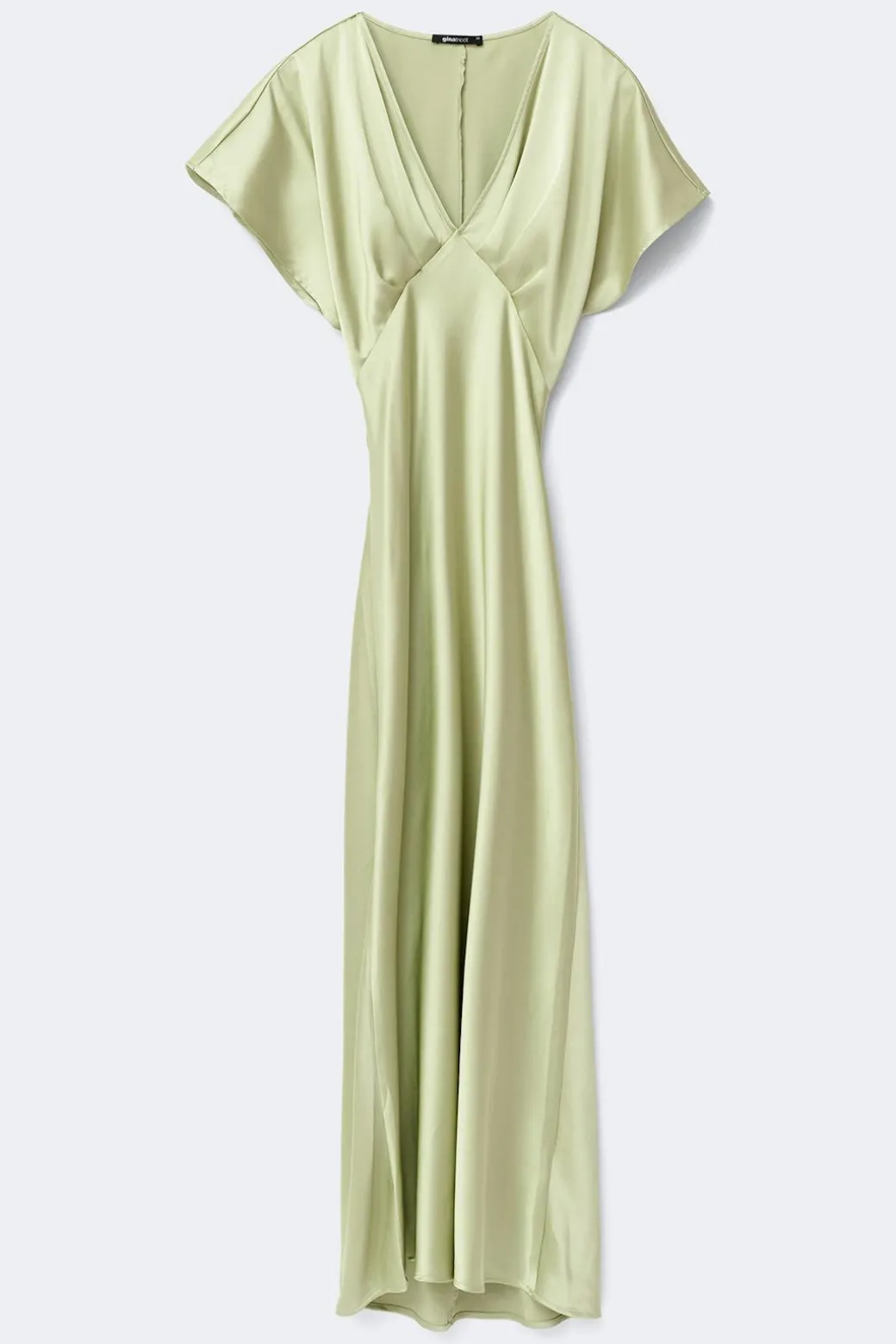 Satin maxi dress