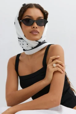 Satin scarf