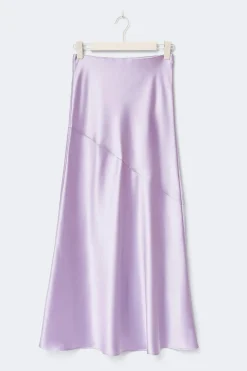 Satin skirt
