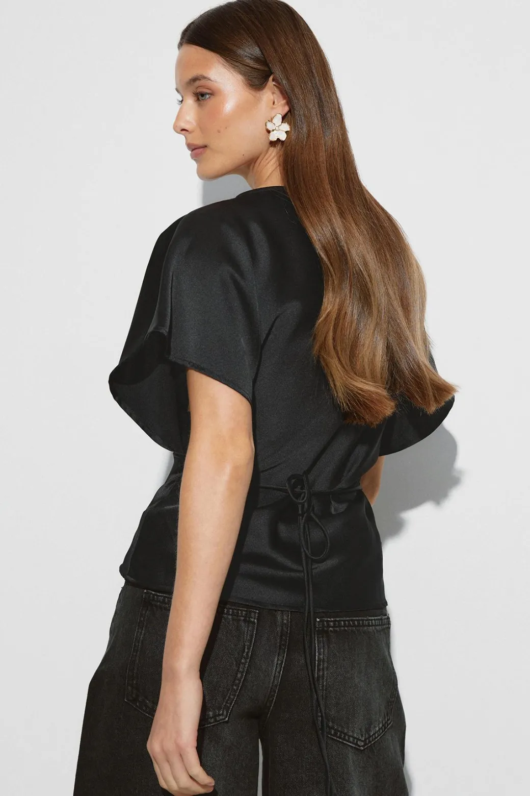 Satin top