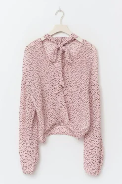 Scarf blouse