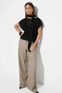 Scarf blouse