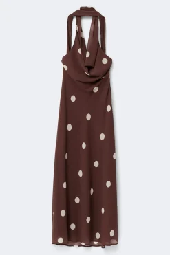 Scarf maxi dress
