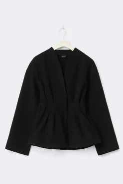 Sculpted felt jacket